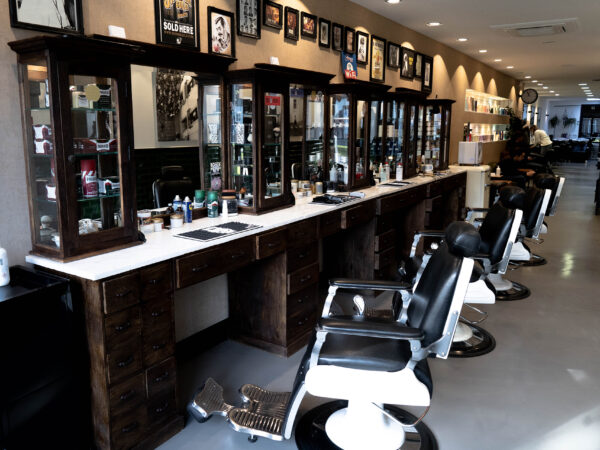 Interieur van de barbershop van Hairjockey aan de Oude Vest in Breda